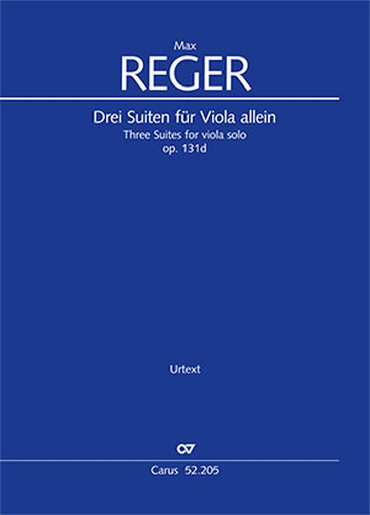 Three Suites for viola solo