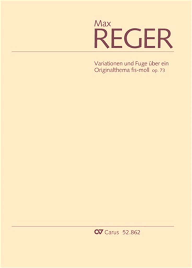 Variations and Fugue Fis-Moll