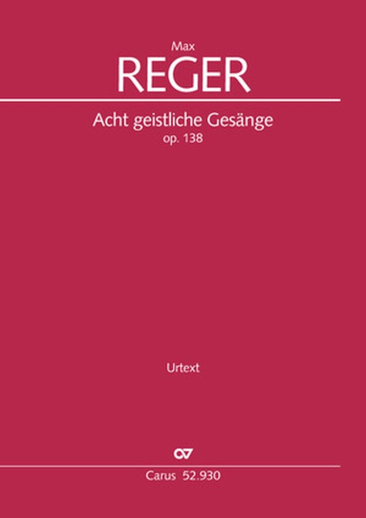 Acht geistliche Gesänge