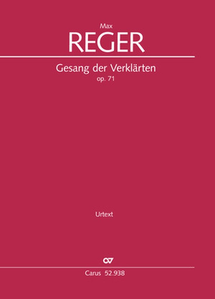 Gesang der Verklärten - Op. 71