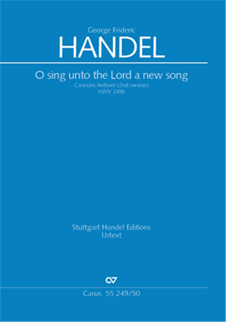 O sing unto the Lord a new song