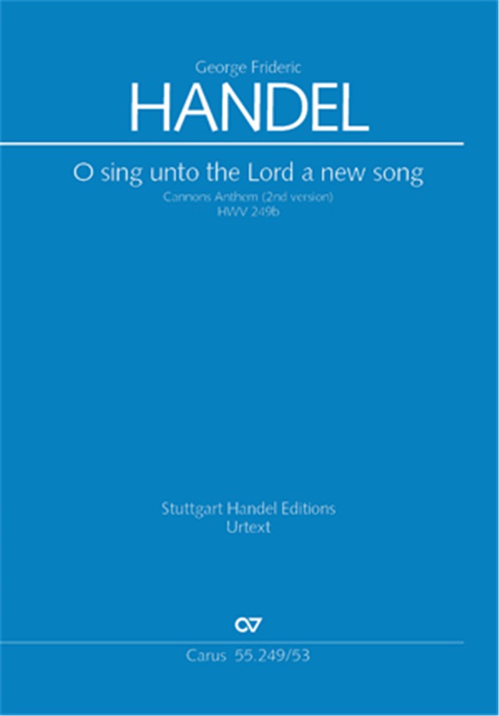 O sing unto the Lord a new song