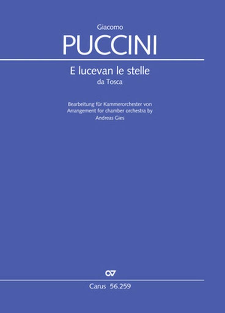 E Lucevan le Stelle