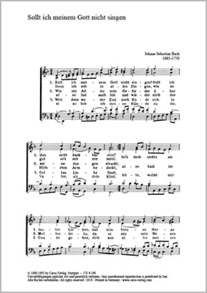 Sollt ich meinem Gott nicht singen