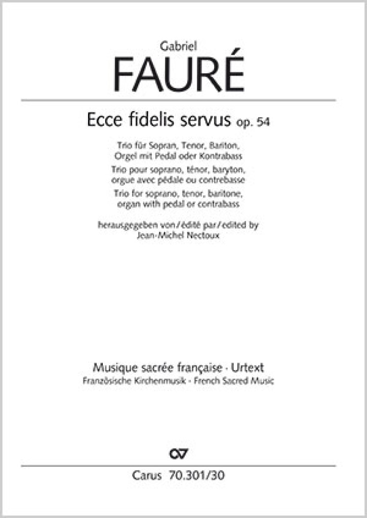 Ecce fidelis servus