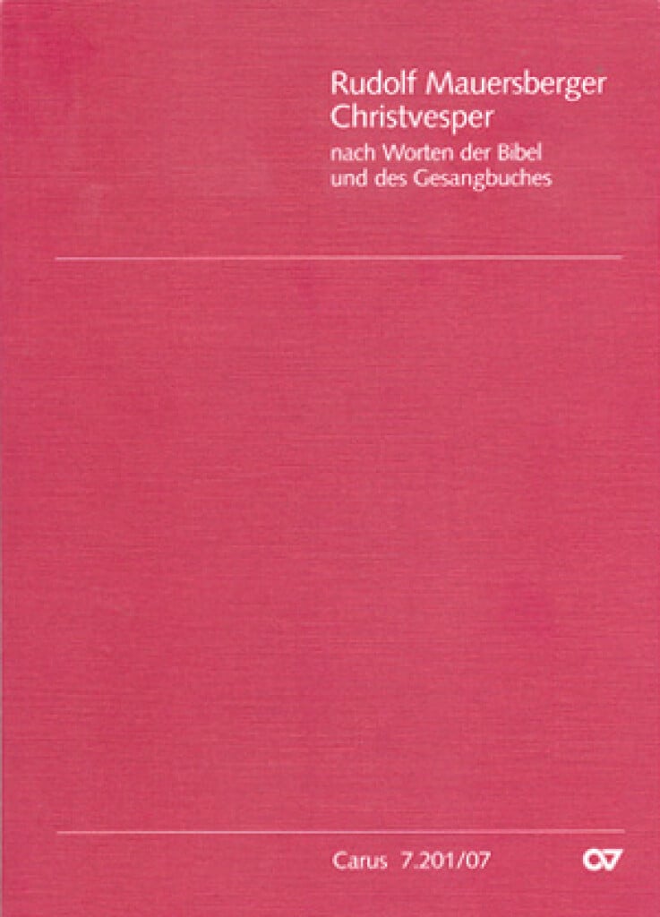 Christvesper der Kruzianer
