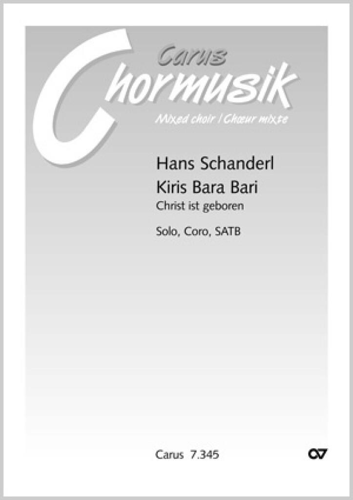 Kiris Bara Bari [Christ ist geboren]