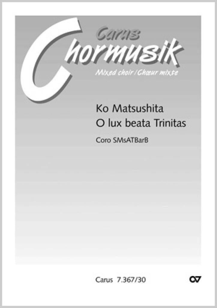 O lux beata Trinitas