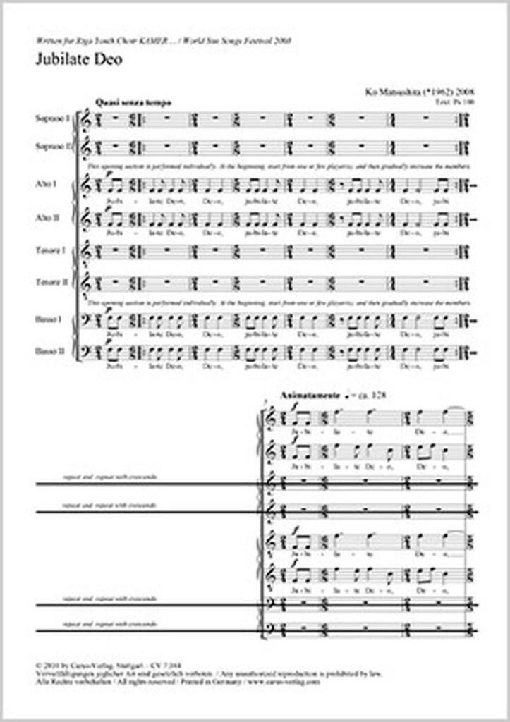Jubilate Deo