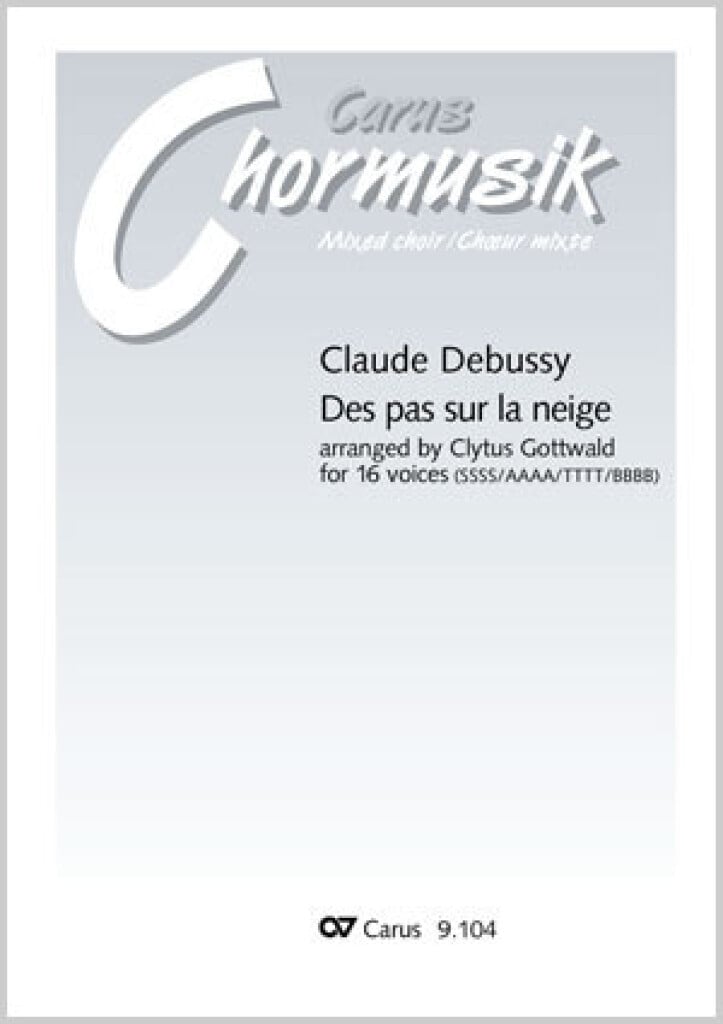 Des pas sur la neige