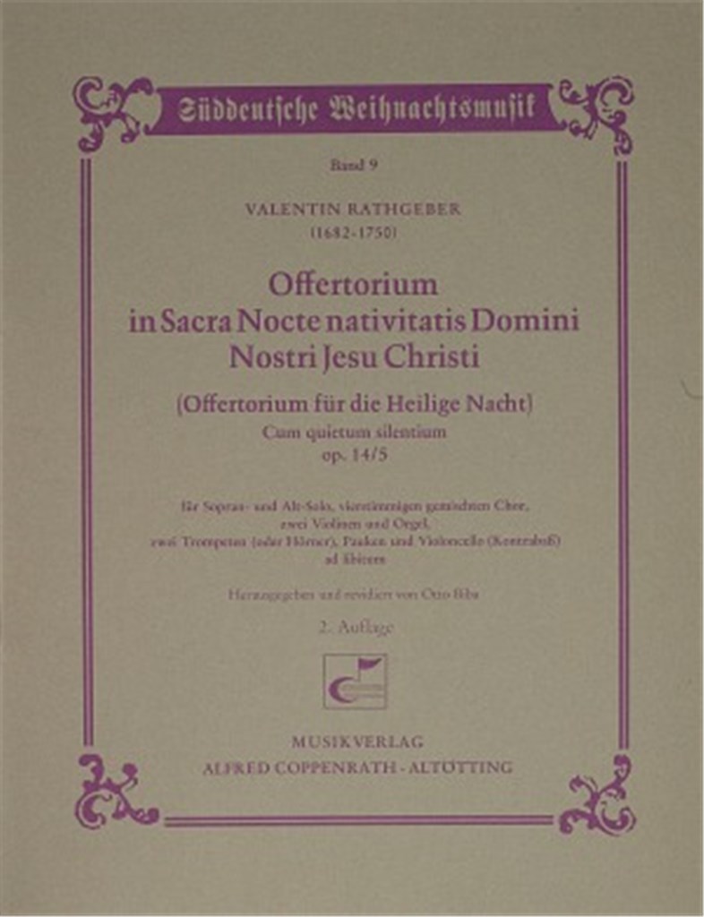Offertorium in Sacra Nocte nativitatis Domini