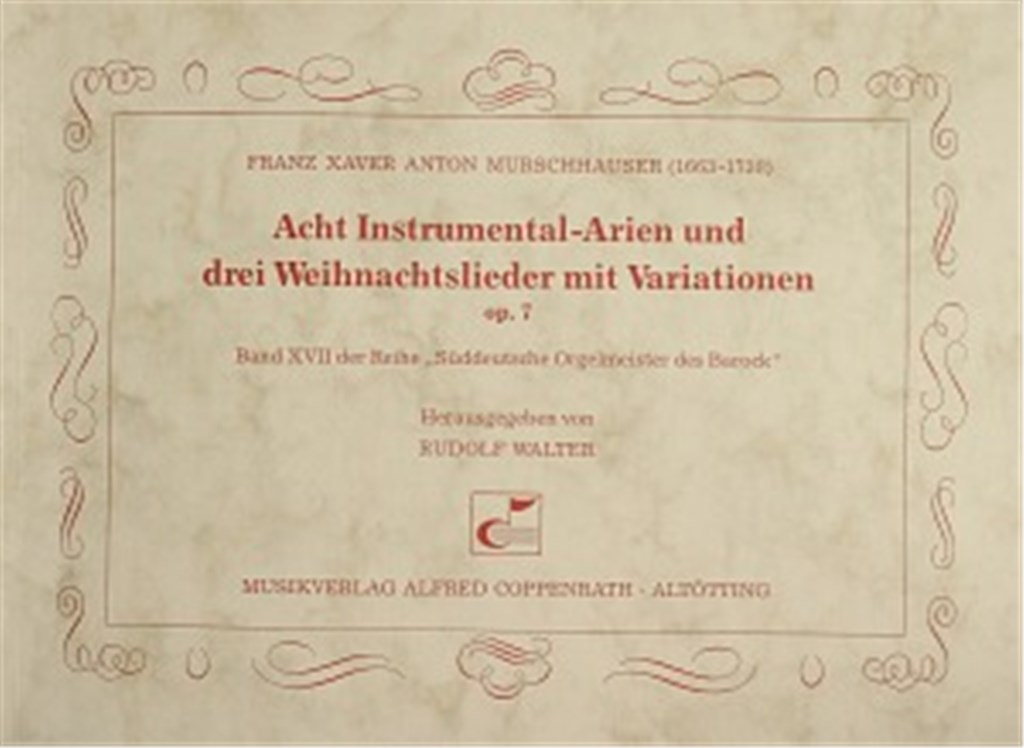 8 Instrumental-Arien und 3 Weihnachtslieder