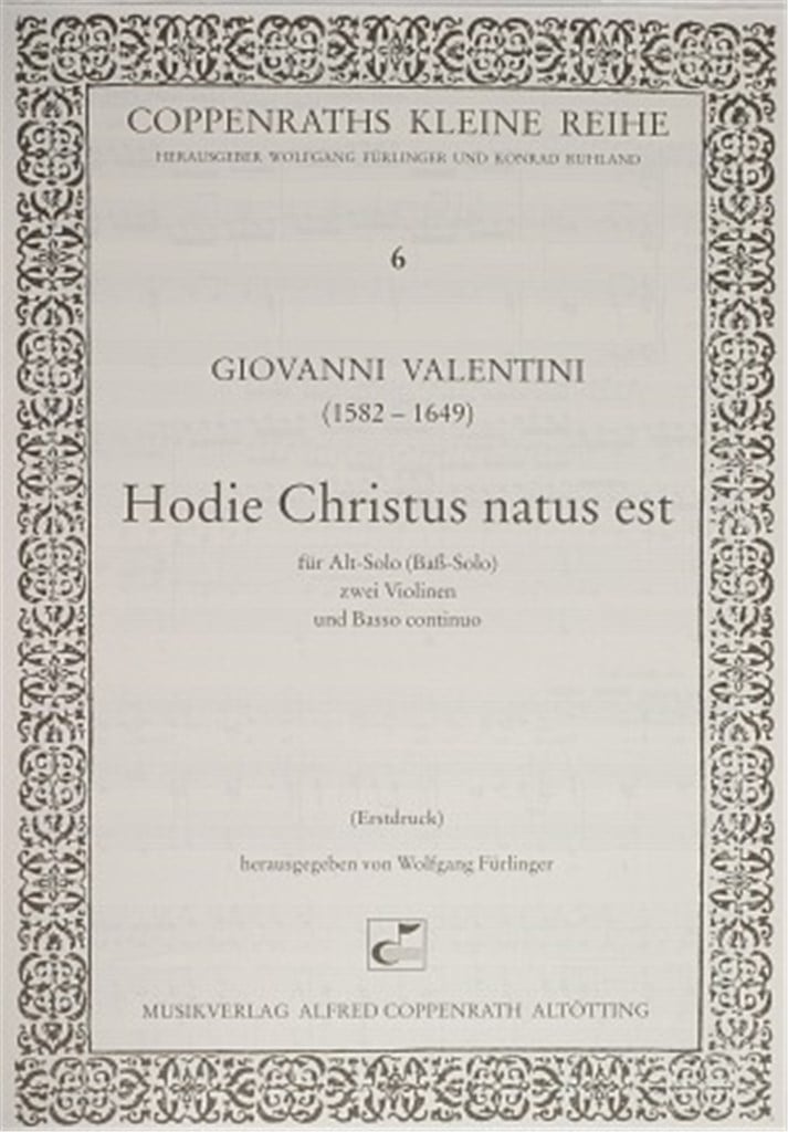 Hodie Christus natus est