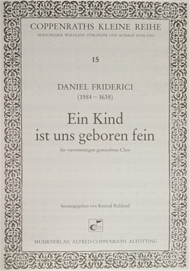Ein Kind ist uns geboren fein