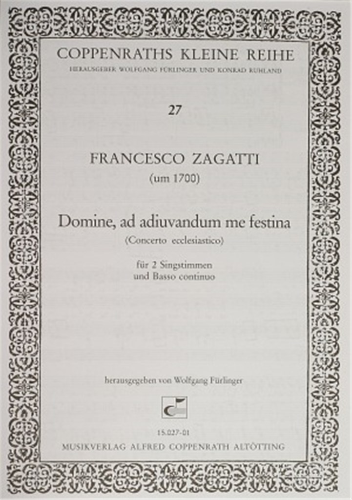 Domine, ad adiuvandum me festina