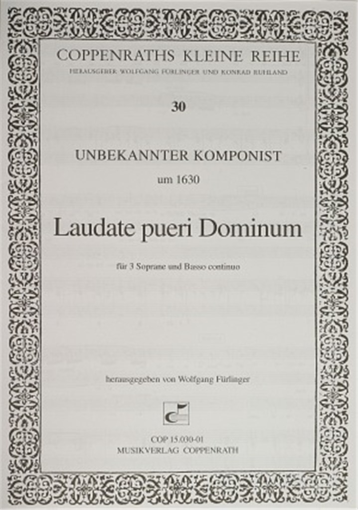 Laudate pueri Dominum