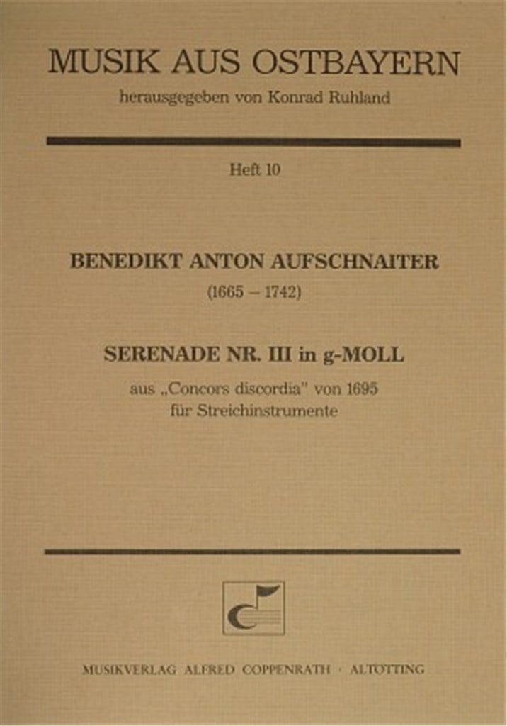 Serenade Nr. III in g-Moll