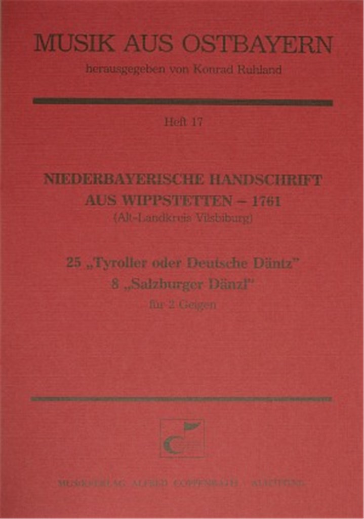 Tyroller oder Deutsche Däntz + Salzburger Dänzl