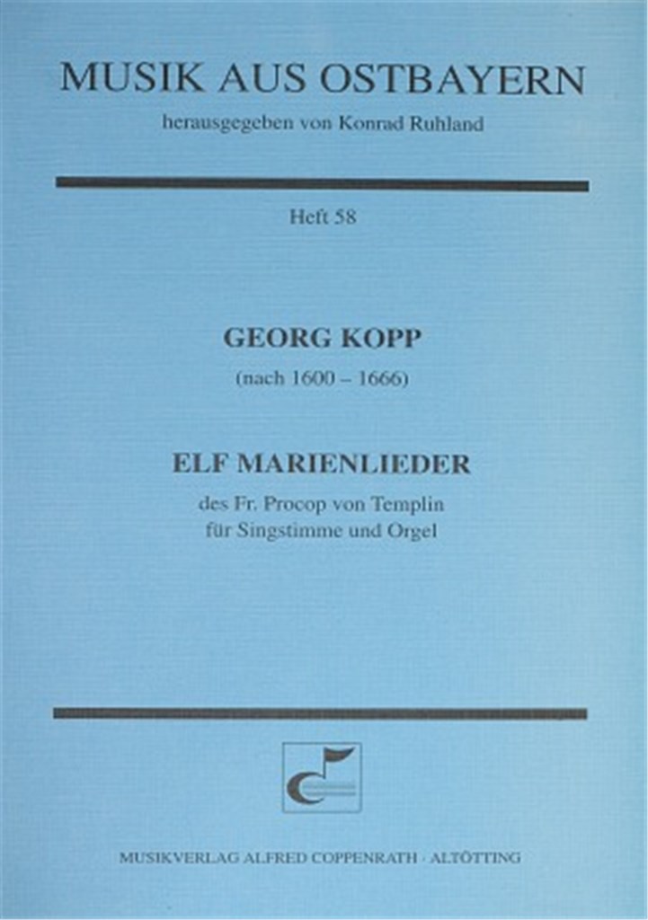 Kopp: Elf Marienlieder