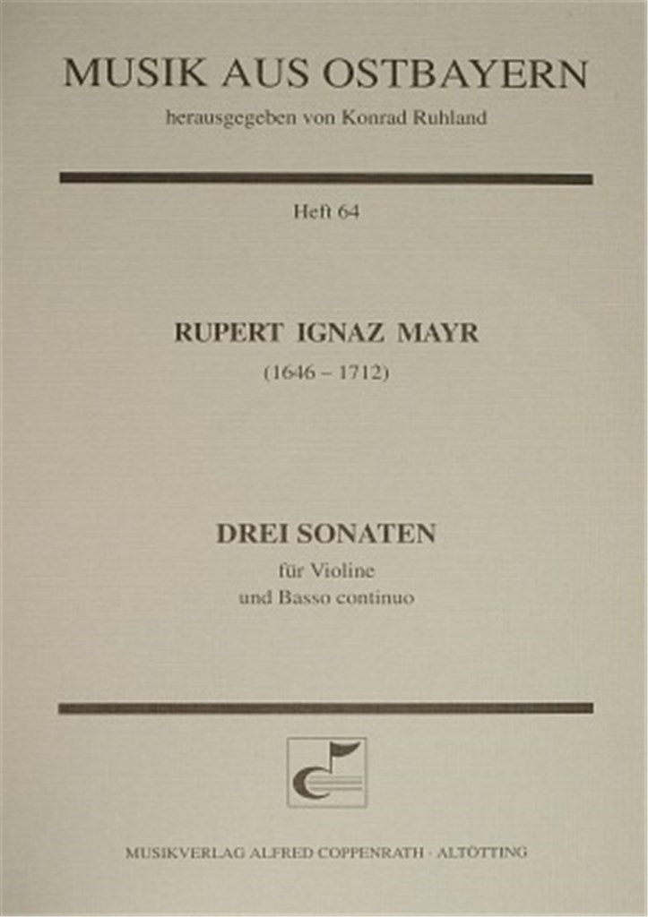 Mayr: Drei Sonaten