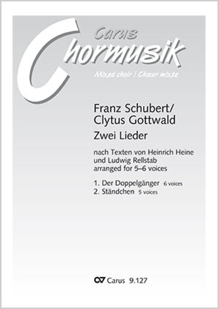 2 Lieder nach Texten von H. Heine und L. Rellstab