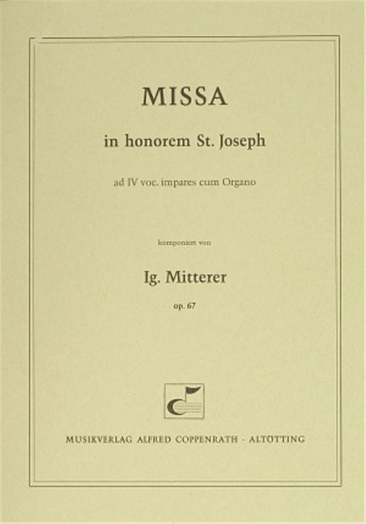 Missa in honorem S. Joseph