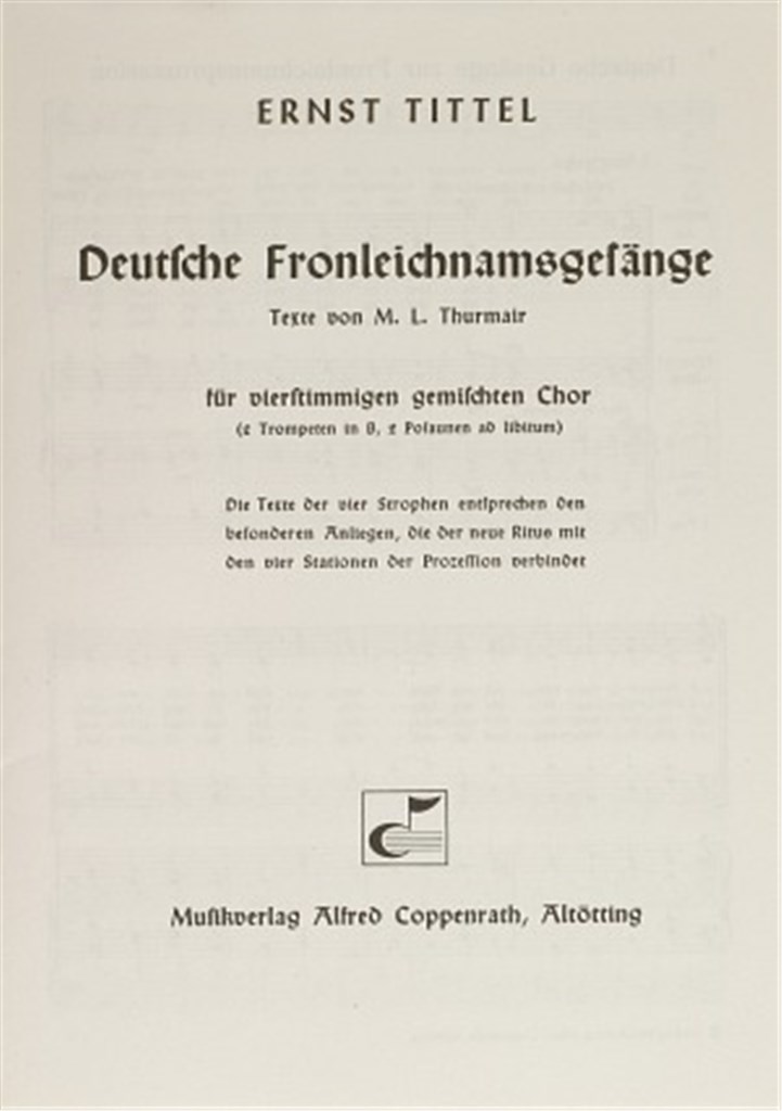 Deutsche Fronleichnamsgesänge