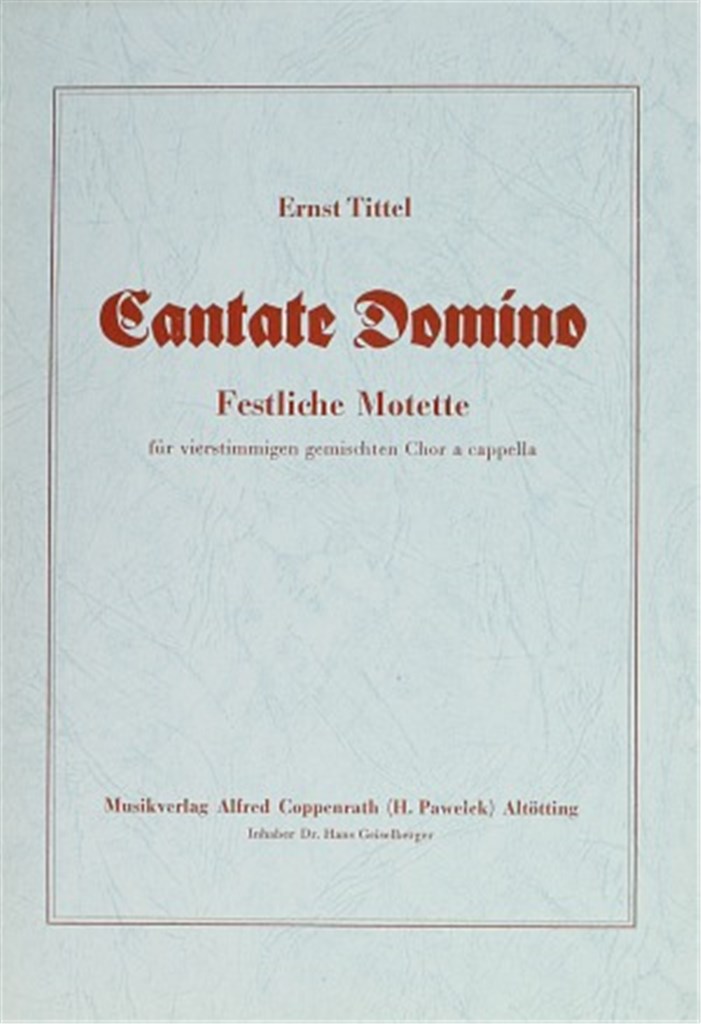 Cantate Domino