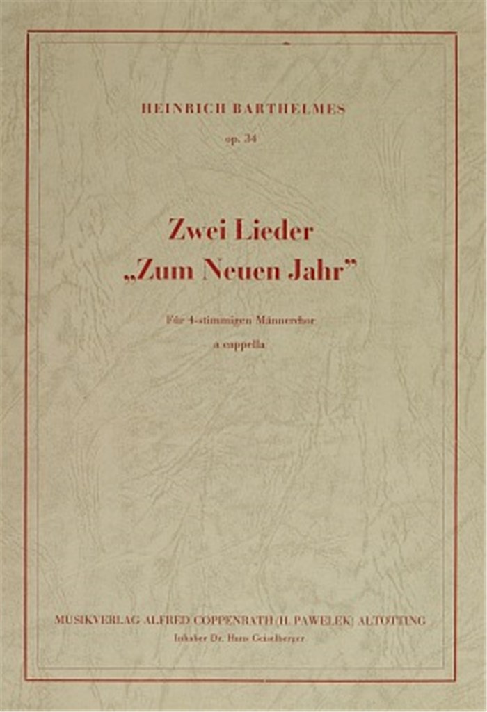 Barthelmes: Zum neuen Jahr