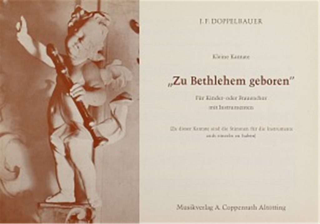 Zu Bethlehem geboren