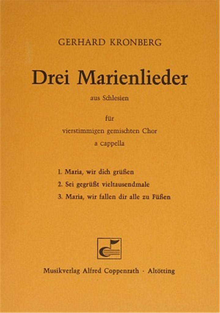 Kronberg: Drei Marienlieder aus Schlesien