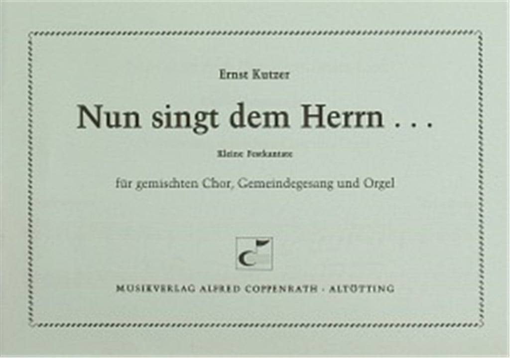 Nun singt dem Herrn...