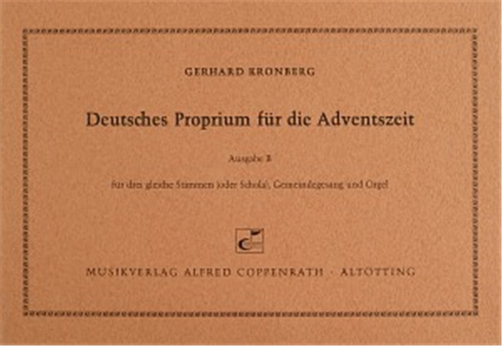 Deutsches Proprium für die Adventszeit
