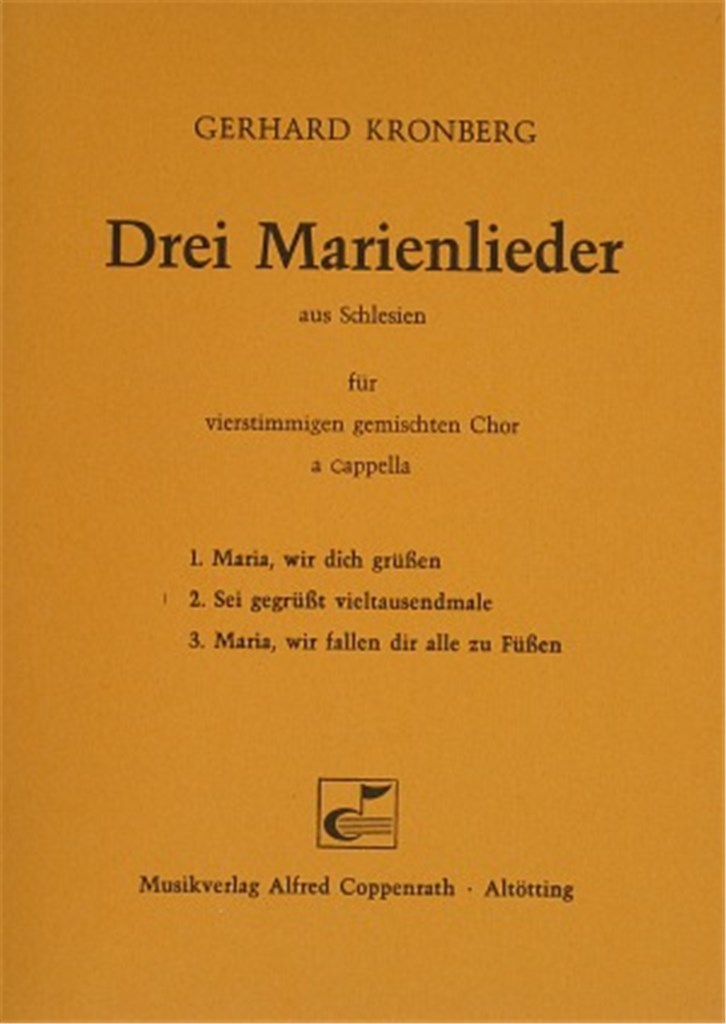 Kronberg: Drei schlesische Marienlieder