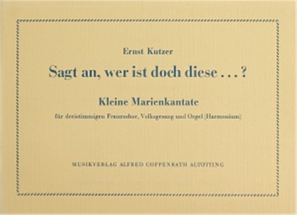Sagt an, wer ist doch diese...?