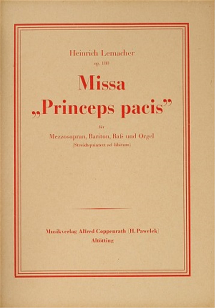 Missa Princeps pacis