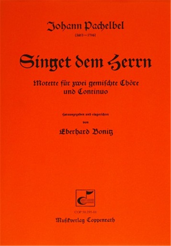 Singet dem Herrn