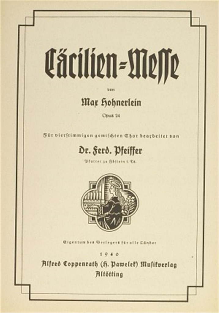 Messe zur Ehren der hl. Cäcilia