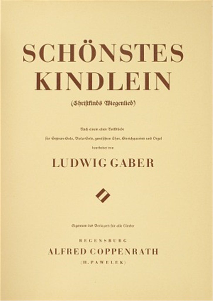 Schönstes Kindlein