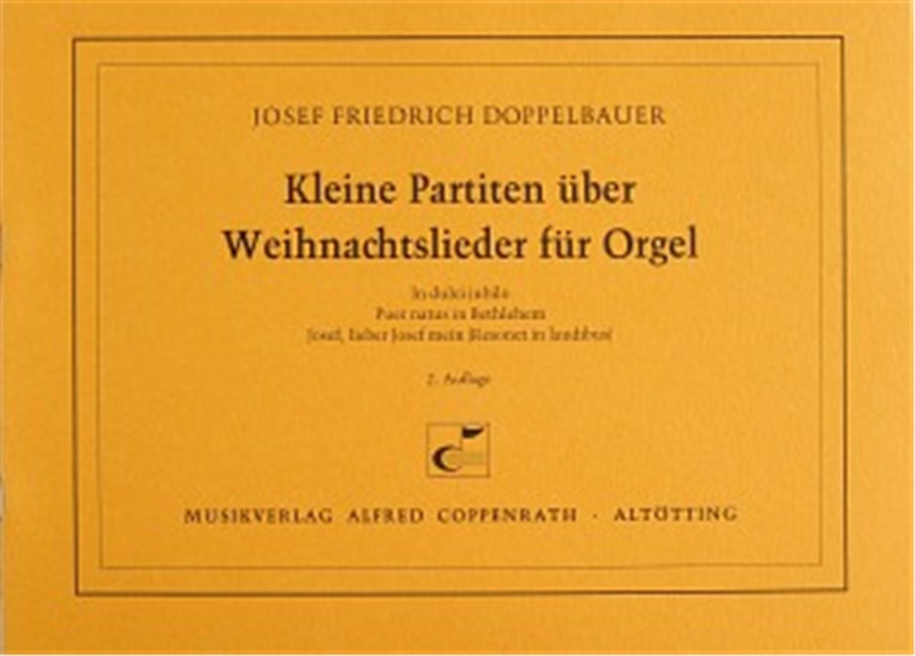 Doppelbauer: Kleine Partiten über Weihnachtslieder
