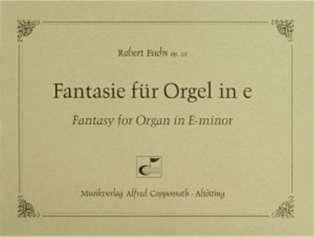 Fantasie für Orgel in e