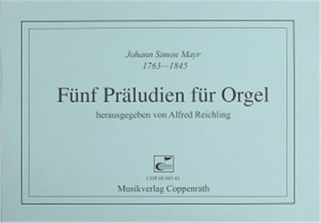 Fünf Präludien für Orgel