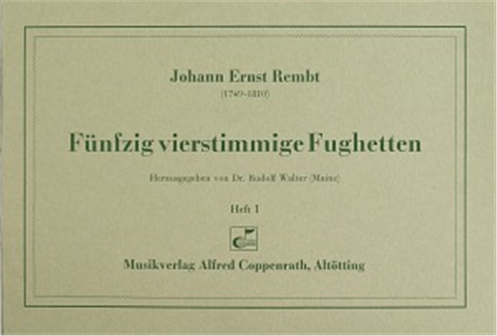 Fünfzig vierstimmige Fughetten I