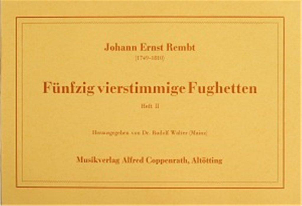 Fünfzig vierstimmige Fughetten II
