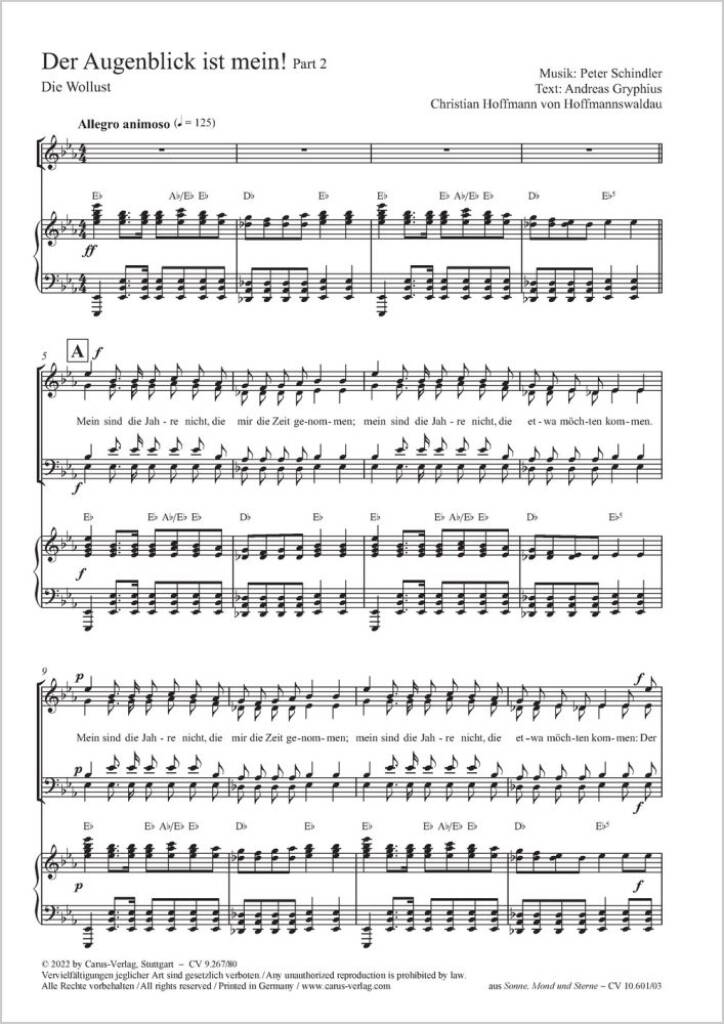 Der Augenblick ist mein! Part 2 - E flat major