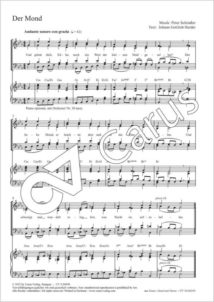 Der Mond - E flat major