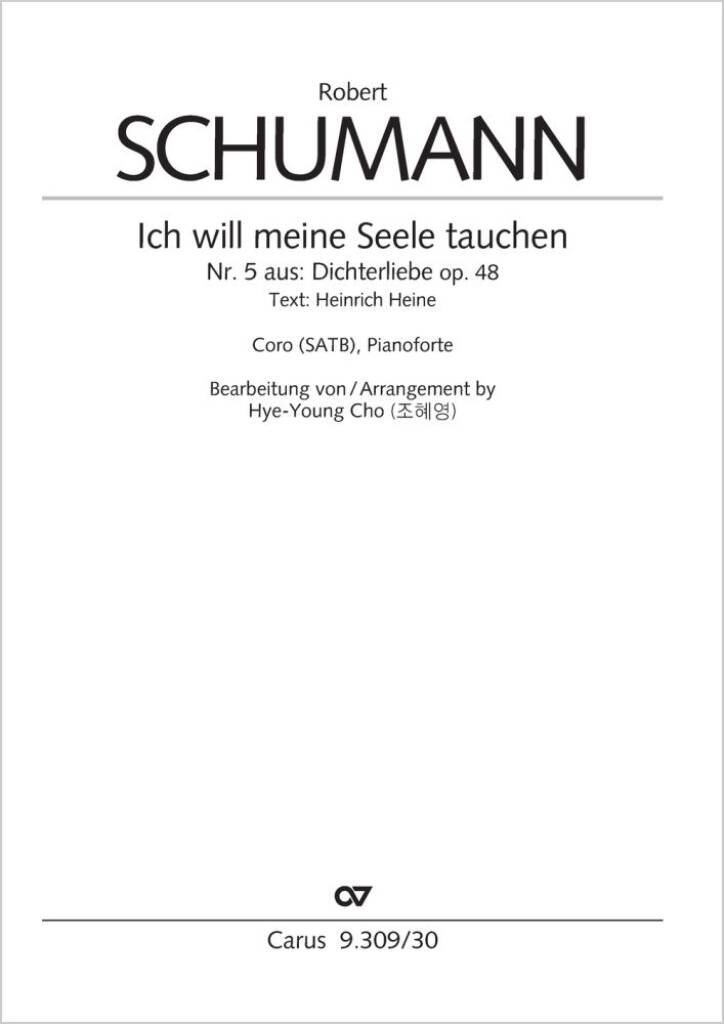 Ich will meine Seele tauchen