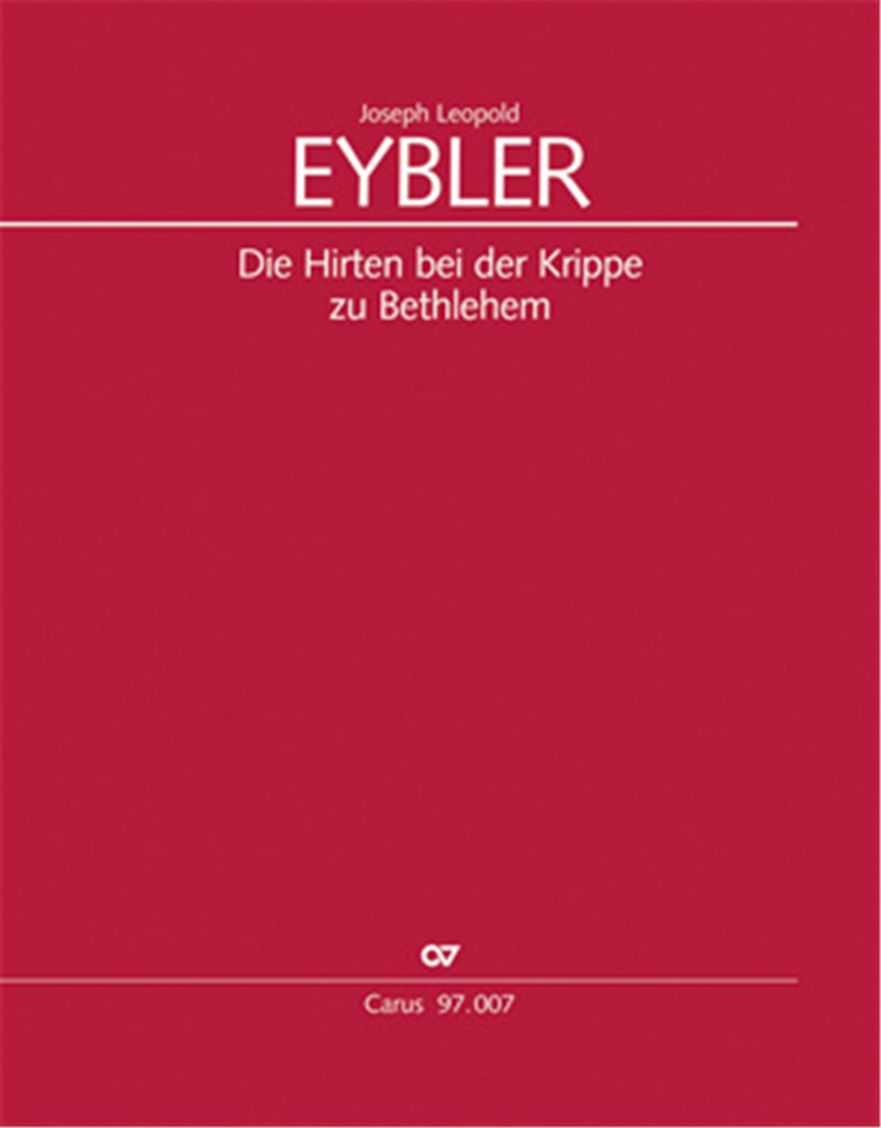 Die Hirten bei der Krippe zu Bethlehem