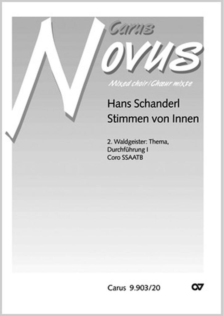 2. Waldgeister: Thema, Durchführung I