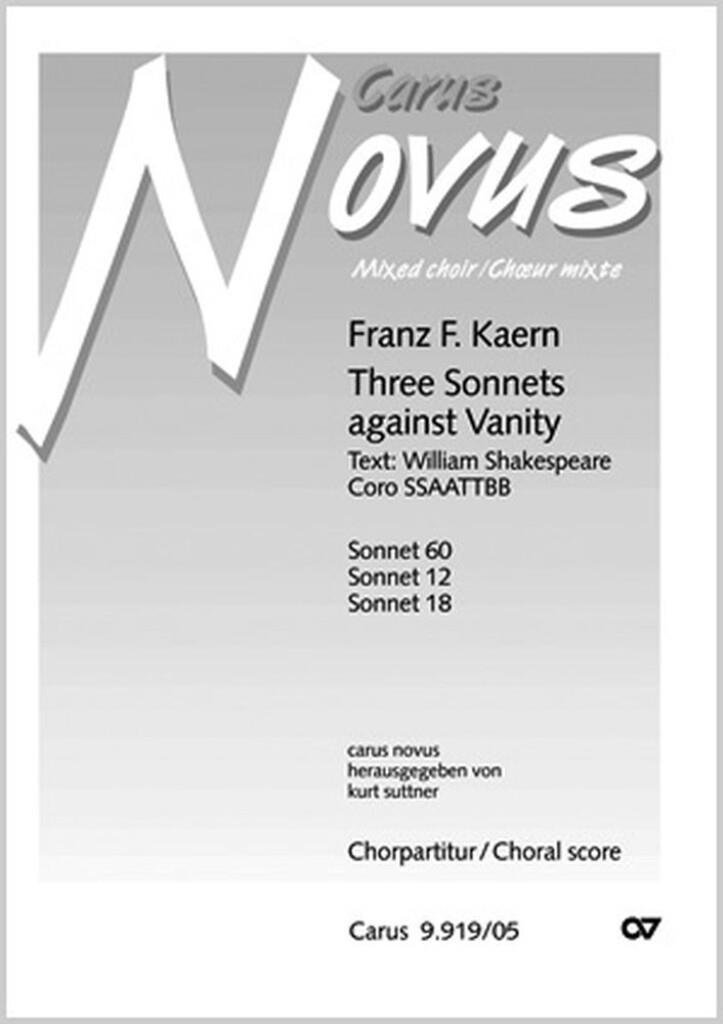 Kaern: Three Sonnets against Vanity
